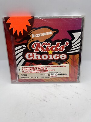 #ad VARIOUS ARTISTS Nickelodeon Kids Choice CD Mar 2005 Sony BMG $11.50