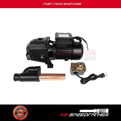 #ad 0.75HP 3300 L H Shallow Well Jet Pump w Pressure Switch Stainless High Quality $98.89