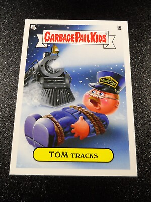 #ad Polar Express Tom Hanks Chris Van Allsburg Spoof Garbage Pail Kids Card Bookworm $3.22