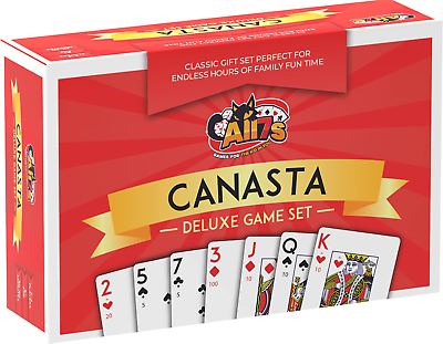 #ad Canasta Playing Cards Game Set That Includes your Canasta Accessories: 2 Deck of $35.73