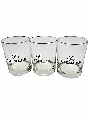 #ad Lexus Original Glass Pair Set Of 3 Designed with Arrowhead $50.00