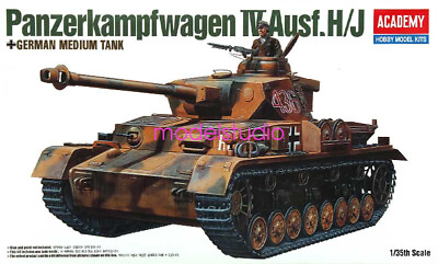 #ad Academy 13234 1 35 German medium tank IV model kit $27.27