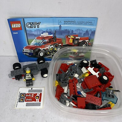 #ad LEGO CITY: Off Road Fire Rescue 7942 RETIRED $7.99