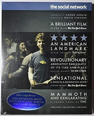 #ad New The Social Network Blu ray $13.00