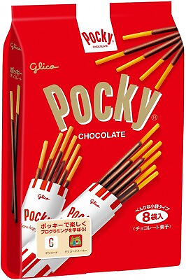 #ad Glico Pocky Chocolate Big Box 8Pack@Box Made in Japan $14.95