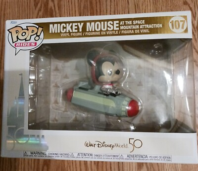 #ad Funko Pop Rides Mickey Mouse 5.25 in Figure $30.00