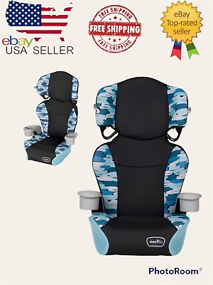 New Evenflo Big Kid Sport Car Booster Seat 40 100lbs 4yrs And Up $80.00