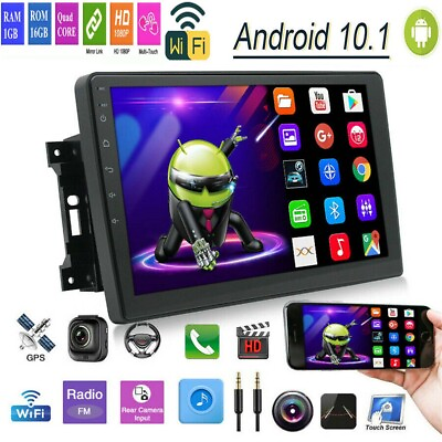 #ad Android 10.1 For Jeep Unlimited Wrangler Dodge RAM Car Stereo Radio Player GPS $166.00