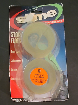 #ad PACK OF 2 Slime 20quot; Mountain Bike BMX amp; Kids Tire Liner Protector Pair sl t152 $16.00