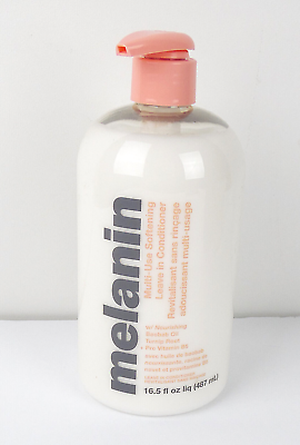 #ad NEW Melanin Multi Use Softening Leave In Conditioner 16.5 oz $31.49