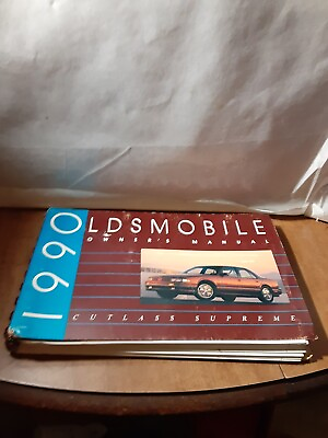 #ad Oldsmobile Cutlass Supreme 1990 Car Manual Used $11.99
