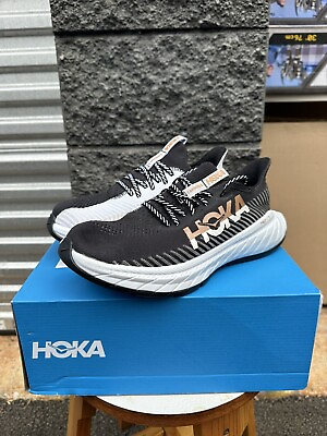 #ad NEW Hoka One One Womens Carbon X3 1123193 Black Running Shoes Sneakers *SIZES* $109.90