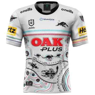 #ad Penrith Panthers 2023 Indigenous Jersey Large 5XL Women#x27;s amp; Kids NRL oneills AU $137.95