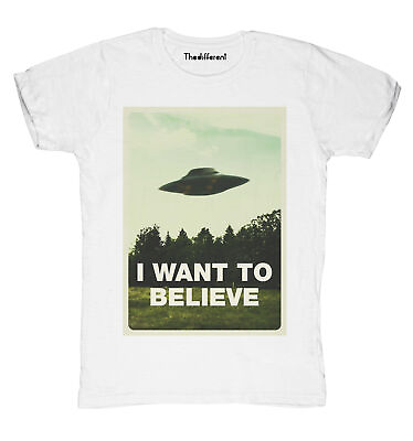 #ad New T shirt Blaze Man I Want Believe Gift Idea $26.88