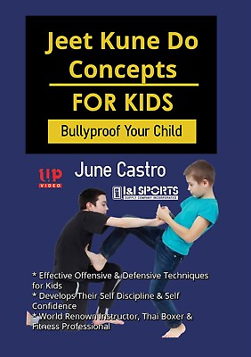 #ad Jeet Kune Do for Kids Bullyproof Self Defense DVD June Castro $24.00
