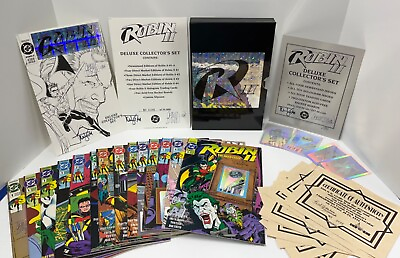 #ad ROBIN II Deluxe Hardcover box Collectors Set 1991 DC NEW NM CONDITION $142.00
