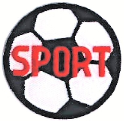 #ad Soccer Football Sport Ball embroidery patch $2.49