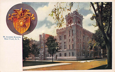 #ad Academic Building West Point New York Early Postcard Undivided Back Unused $12.00