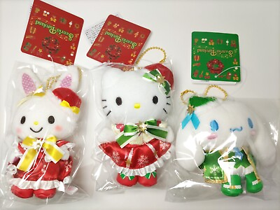 #ad Sanrio Puroland Limited 2023 Christmas Mascot Cinnamoroll Wish Me Mel Kitty set3 $98.00