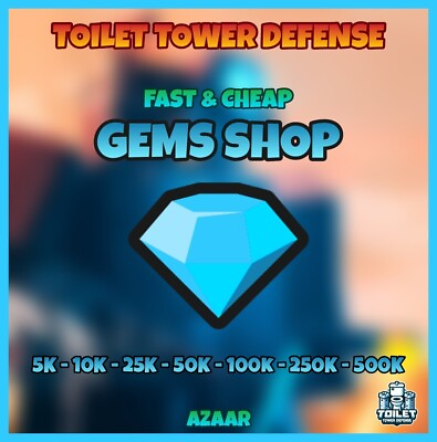 #ad ROBLOX: Toilet Tower Defense TTD GEMS FAST SAFE amp; CHEAPEST 💎 $448.00
