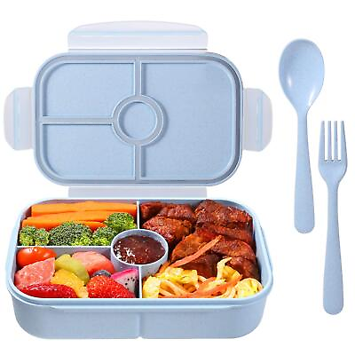 #ad Bento Box for Kids Lunch Containers with 4 Compartments Kids Bento Lunch Box ... $22.45
