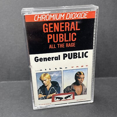 #ad General Public All The Rage Audio Cassette Tape 1984 Tenderness Never You $12.99