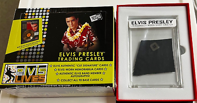 #ad RARE NEW SEALED 2006 ELVIS LIVES TRADING CARD BOX PRESLEY AUTO? FREE SWATCH W 4 $74.99