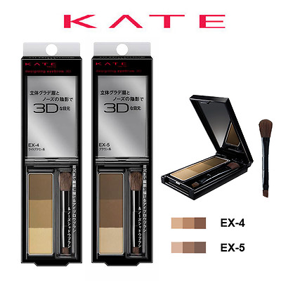 #ad KANEBO KATE Designing Eyebrow 3D amp; Nose Shadow Powder Palette 2.2g JAPAN NEW $15.29
