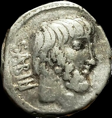 #ad L. Titurius L.f. Sabinus 89 BC Silver Denarius . Roman Republic $174.99