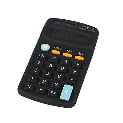 #ad Mini Portable Digit Display ABS Calculator For Office Stationery Finance Compute $2.78