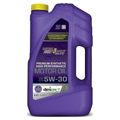 #ad Royal Purple High Performance Motor Oil 5W 30 Premium Synthetic Motor Oil 5 Qts $30.65