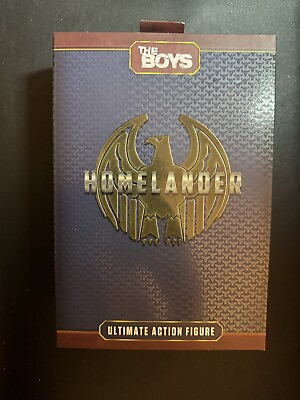 #ad Authentic NECA The Boys Ultimate Homelander Action Figure Factory Sealed $65.00