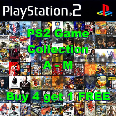 Playstation 2 PS2 A M Games Make Your Own Gaming Lot 🔥 Buy 4 Get 1 Free 🔥 $3.99