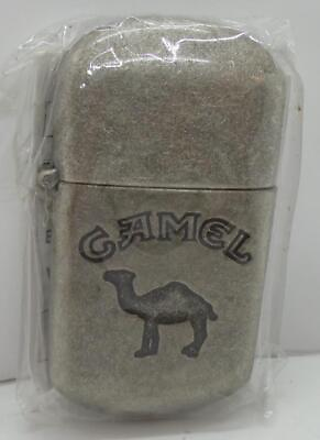 #ad Camel Joe Cigarette Lighter Vintage Antique Pewter Promotional Lighter Brand New $15.00