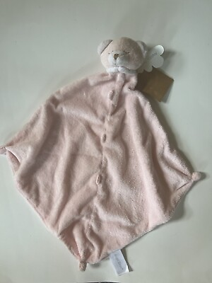 #ad Angel Dear Pink Bear Security Blanket Baby Lovey 13x13 New $22.90