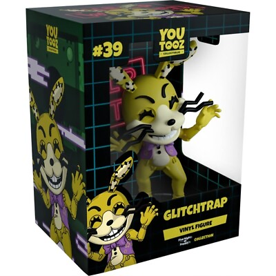 #ad Youtooz Five Nights at Freddy#x27;s Collection Glitchtrap Vinyl Figure #39 PRESALE $29.99
