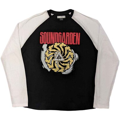 #ad Soundgarden #x27;Tour 2017#x27; Long Sleeve Raglan Baseball T shirt NEW GBP 15.49