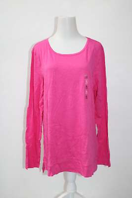 #ad Maison Jules High Low T Shirt Fuchsia XL $18.99