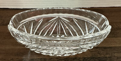 #ad Waterford Crystal Ashtray Candy Dish Signed Marked Oval Shaped. $17.23