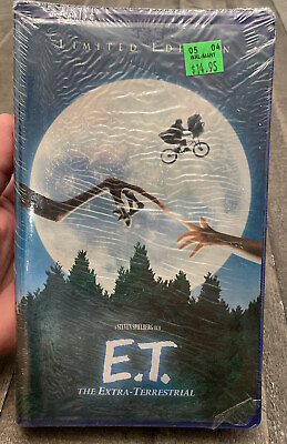 #ad Brand New Sealed E.T. The Extra Terrestrial VHS Tape with Clamshell $9.97