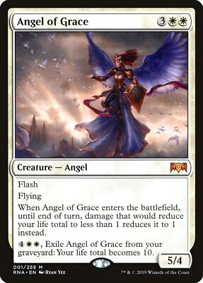 #ad Angel of Grace Ravnica Allegiance Magic MTG $1.75