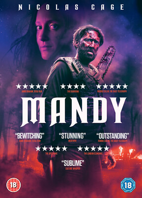 #ad Mandy DVD Andrea Riseborough Nicolas Cage Olwen Fouere Ned Dennehy UK IMPORT $10.59
