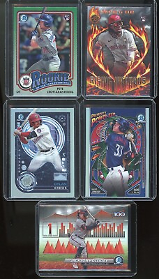 #ad 2024 BOWMAN INSERTS PICK YOUR CARD COMPLETE YOUR SET TOP 100 AI RC $6.99