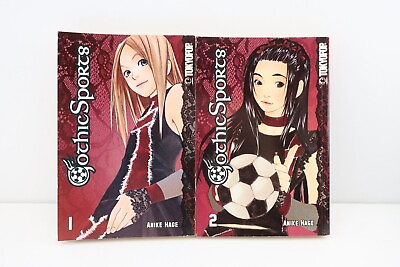 #ad Gothic Sports English Manga Vol. 1 amp; 2 Tokyopop Anike Hage C $40.00