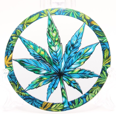 #ad Marijuana 420 Sticker Weed Vinyl Decal Pot Cannabis Leaf Car Stickers Smoke Ganj $3.00