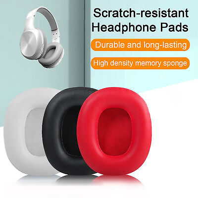 #ad 1 Pair Replacement Ear Pads Comfort Headphone Cushions with Memory Foam Core ss $8.44
