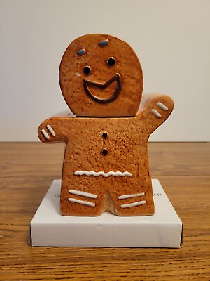 #ad Gingerbread Man Cookie Jar Christmas Decoration $45.00