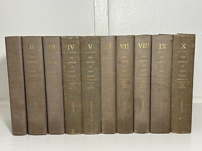 #ad The Sermons of John Donne. 1953 10 vols $699.00
