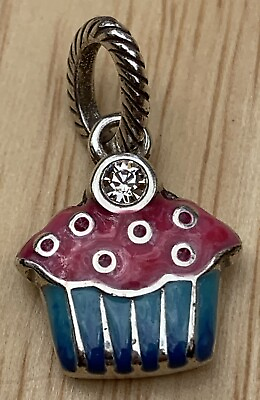 #ad Brighton Cupcake Charm **RETIRED** For Bracelet Or Necklace $5.00
