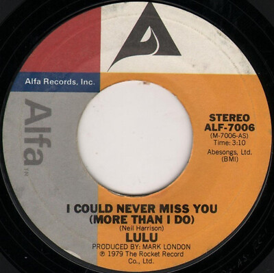#ad Lulu I Could Never Miss You More Than I Do Dance To the Feeling In Your GBP 2.36